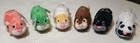 Zhu Zhu Pets Peachy Shamrock Bamboo Dezel Patches Capt Zhu Hamster Toy Lot Of 6