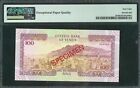 Yemen Arab Republic Nd  1993  P-28s Pmg Superb Gem Unc 68 Epq 100 Rials Specimen