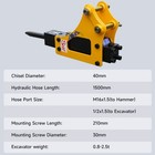Usa Free Shipping Hydraulic Breaker Hammer 1 8-2 Ton Mini Excavator Attachment