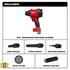 Milwaukee 0887-20 M18 Brushless Precision Blower    compact  Lightweight  Cordless