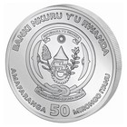 2020 Rwanda Nautical Ounce Mayflower 1 Oz Silver Bu