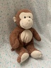 Ty Pluffies Monkey Dangles Plush Doll Tylux Stuffed Animal Lovey Chimp 2002 10 