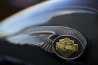 Oem 2013 Harley Davidson 110th Anniversary Gas Fuel Tank Badge Emblem 14100261 2