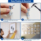 Picture Hangers Holds 10-50lbs  170pcs Picture Hanging Kit  Eikvivn Picture H   