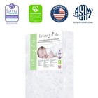 Jasmine Dual-sided Crib   Toddler Mattress  4-inch Firm  Waterproof  Greenguard