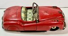 Vintage 8  Bandai Red 1960 Roadster Convertible Car Tin Friction Toy Japan