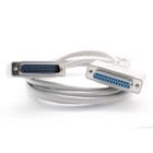 6ft Db25 Db 25 Ieee1284 25-pin Male To Female M f Parallel Cable Extension Cord