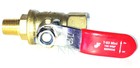 1 4  Female X 1 8  Male Npt Mini Brass Ball Valve Full Port 600 Wog Lever Handle