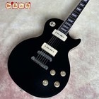 1996 Custom Shop Les Paul Matte Black Electric Guitar Abr-1 Bridge Shipment Usa