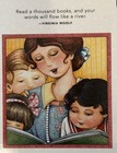 Mary Engelbreit Handmade Magnet-read A Thousand Books 