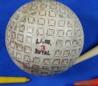 Antique Vintage Golf Ball Warwick 50 50 Mesh Vintage Golf Tees  Display Box