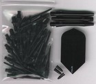 The Nighthawk 20 Gram Soft Tip 90  Tungsten Darts  Accessories Included