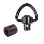Tactical Push Button Sling Swivel Mount Qd Loop Sling Adapter For Rifle Shotgun