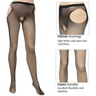 Lady Sexy Pantyhose Hollow Out Fishnet Sheer Tights High Stockings Usa