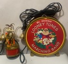 Vintage 1994 Mr Christmas Looney Tunes Marching Band Musical Fun Watch Video 