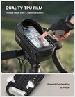 New Bike Frame Phone Bag  Waterproof 2 In 1 Bike Accessories  Room For Charger