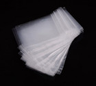 500 Plastic Bag 3x3 Zip Lock Clear Small Item Poly Bags