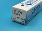 Boride 1 16  X 1 2  X 6  Polishing Stones 100 Grit As-9 021160 New  box Of 12 