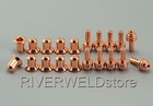 Riverweld Plasma Cutter Electrode Nozzle 176655 176656 25a Miller Ice-25c 20pcs