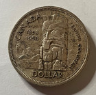          1958 Canada Silver Dollar 100th Anniversary Of British Columbia 80  Silver