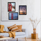 8x10 Picture Frame Wall Hanging Photo Frame Black 5 Pack