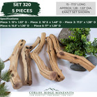 Manzanita Driftwood Branch Set Aquarium Aquascape Reptile Aviary Terrarium Wood