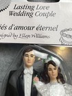 Vintage Wilton Lasting Love Wedding Couple Cake Topper New In Package 1998