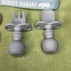 Baby Feeding Utensils Lot Bella Tunno Hungry Hangry Bumkins Silicone Spoon Fork