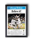 2005 Chicago White Sox World Series Champions Framed Newspaper Cover Print Comis