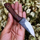 Custom Hand Made High Carbon Steel Everyday Carry Hunting Skinner Knife  2857