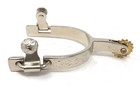 Aj Tack Men s Chrome Engraved Utility Spurs