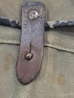 Vintage East German Military Pouch W Adjustable Shoulder Strap