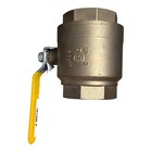 2-1 2  600 Wog Threaded Npt Full Port Brass Ball Valve Cmi