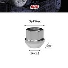 24pc 14x1 5 Open End Acorn Bulge Lug Nuts For Chevy Gmc Silverado Sierra 1500