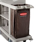 Rubbermaid Commercial 1969596 Housekeeping Cart  Gray  Polypropylene