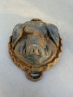 19th Century German Cast Iron Pig Head Souse Pan Mould 