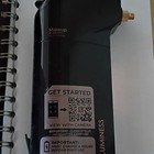 Luminess Rechargeable Handheld Makeup Airbrush Device Air Makeup  Black Plastic