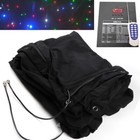 10x6 5ft Stage Star Light Led Backdrop Wedding Party Curtain Retardant Dj Pub
