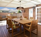 Electric Hanging Outdoor Radiant Patio Heater Easy Plug-in Heat Ceiling Mounted