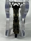 Vintage Rev 72k Metal Diecast Motorcycle Model Black Silver Collectible Toy