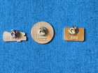 Lot Of 3 Vintage  elvis  Lapel hat Pins