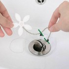 20x Bathtub Drain Chain Hair Clog Remover Shower Blockage Wig Cleaner Catcher Us