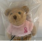 Brand New  2001 Avon Breast Cancer Crusade Teddy Bear Stuffed Plush Sealed 