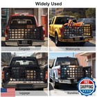 Tailgate Net For Most Mid Size Truck - Cargo Net Compatible With Ford  Chevy 