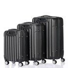 20  24  28  3 Pcs Luggage Travel Set Bag Abs Trolley Suitcase W  Tsa Lock Black