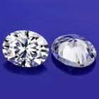 Loose 2 Ct Oval Cut Lab Grown Cvd Diamond Natural D Color Vvs1 Clarity Certified