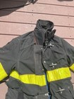 Vintage 1989 Cairns Fireman   s Coat Size 38 Fdnj Retired Firefighter Jacket     