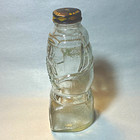 Antique Lucky Jumbo The Elephant Glass Coin Bank