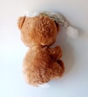 Vintage 80s Fisher Price Teddy Beddy Bear 1985 Stuffed Animal Striped Hat
