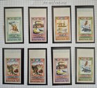 1972 - 1974 Bhutan Lot Imperforate Nh  Complete And Incomplete Issues